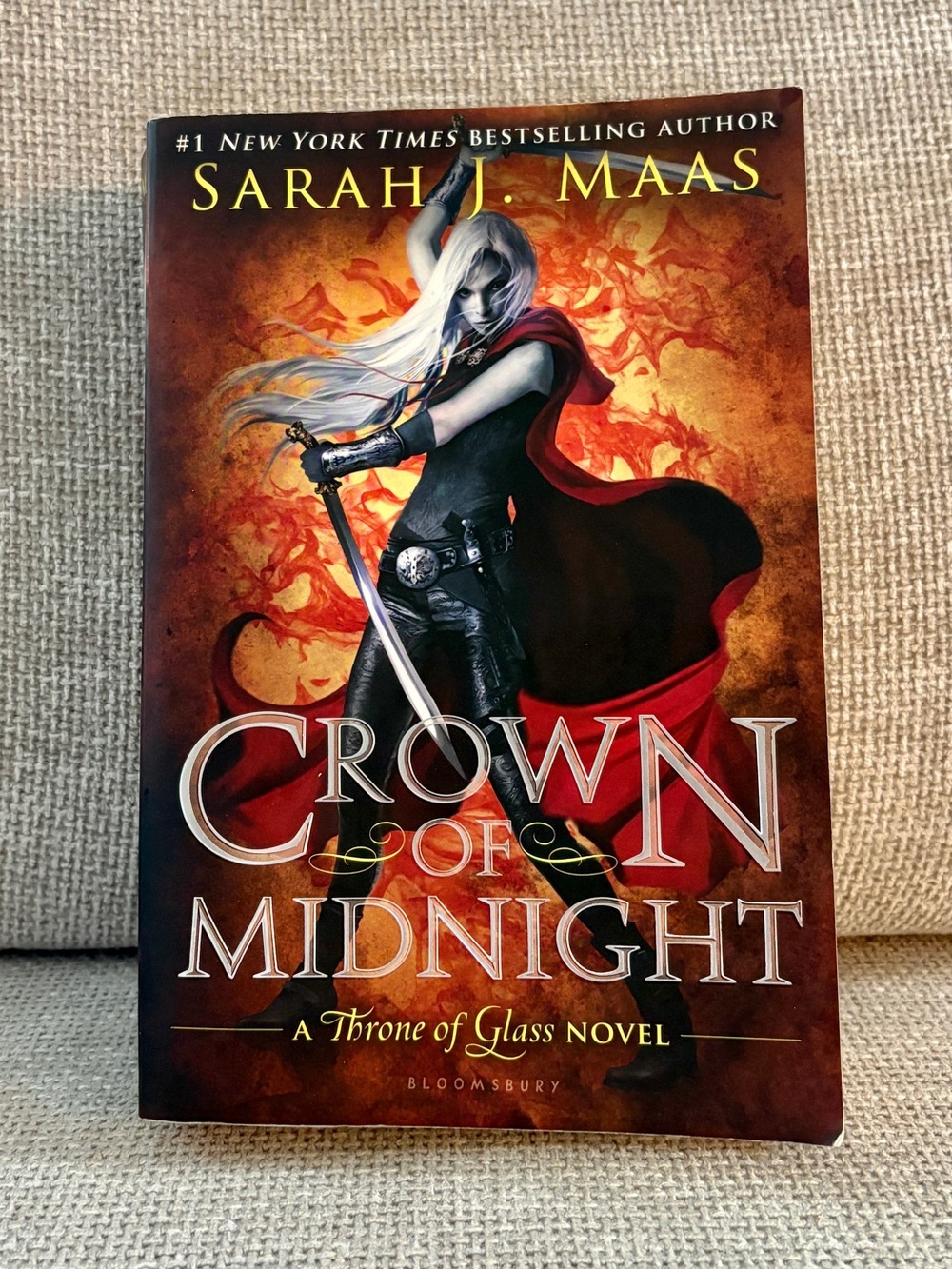 OOP Crown of Midnight by Sarah J Maas